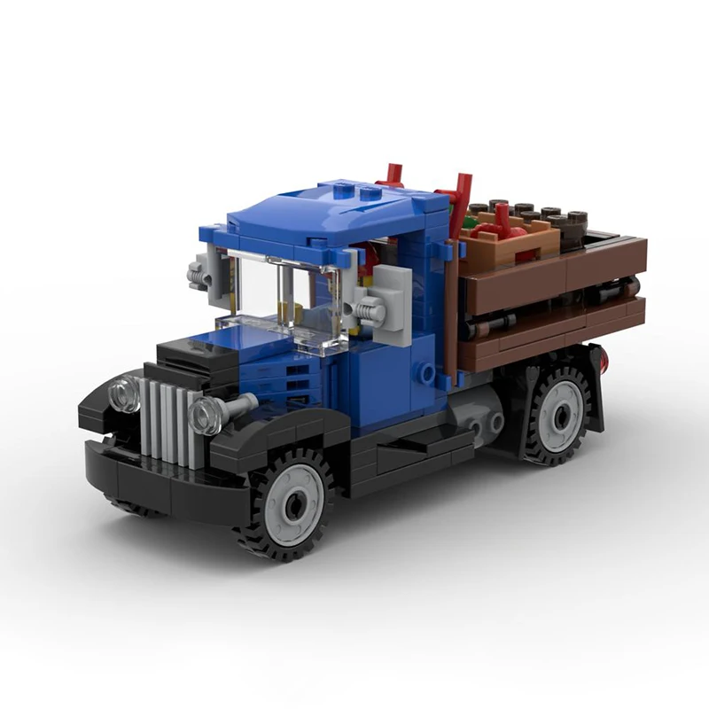 Зимняя деревня из пластиковых блоков