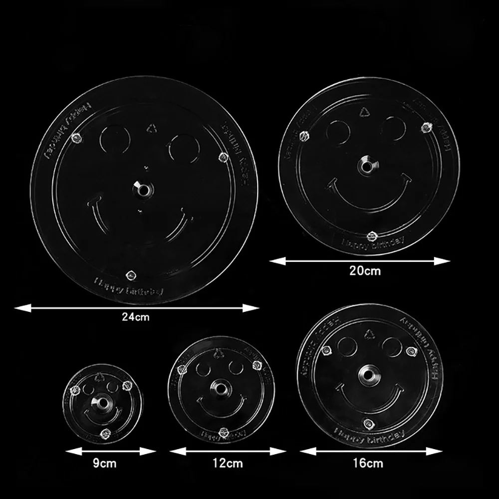 Многослойная подставка для торта Круглый смайлик разделитель десерта опорная
