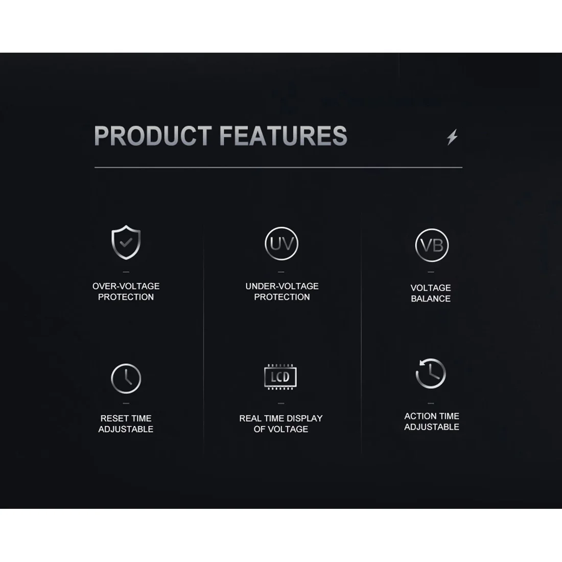 TOMZN трехфазный Регулируемый Защита от перенапряжения и пониженного напряжения