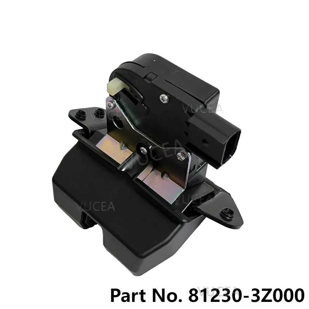 Фото Защёлка крышки багажника привод блокировки для 2013 - 2021 Hyundai Santa Fe Kia Sedona Carnival Sedona 812303Z000 81230 3Z000 81230-3Z000 №1
