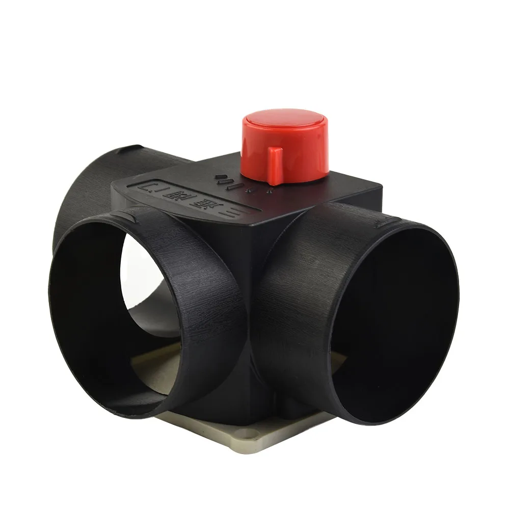 

Regulating Flap Valve Regulating Flap Valve / T Branch Ducting 75mm Splitter For Eberspacher For Webasto Plastic Black Valve