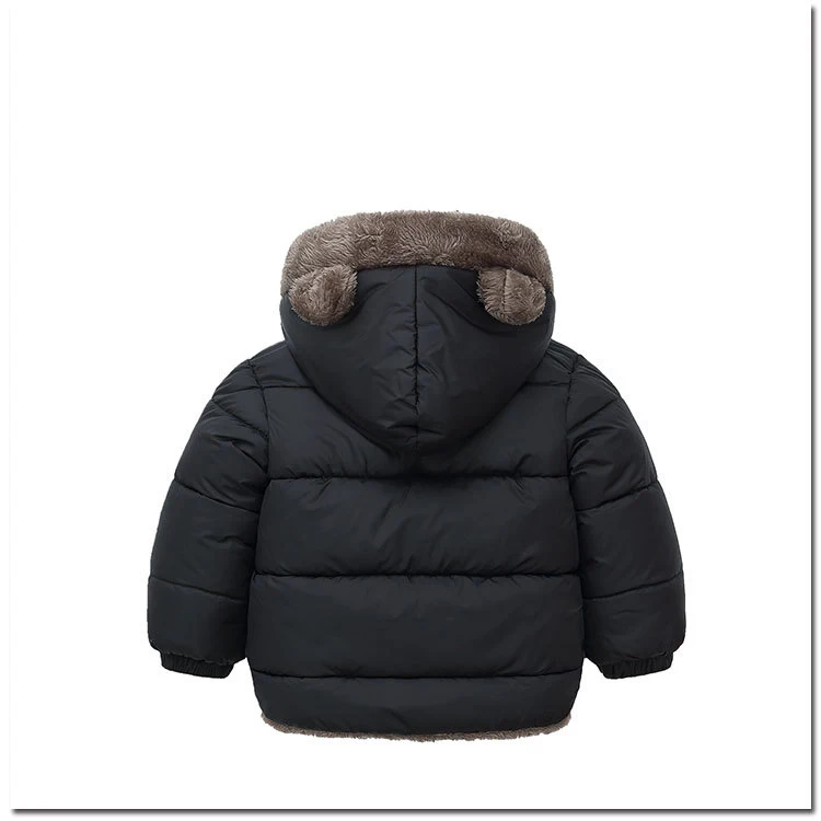 Детская стеганая хлопковая одежда куртка для мальчиков теплая зимняя с
