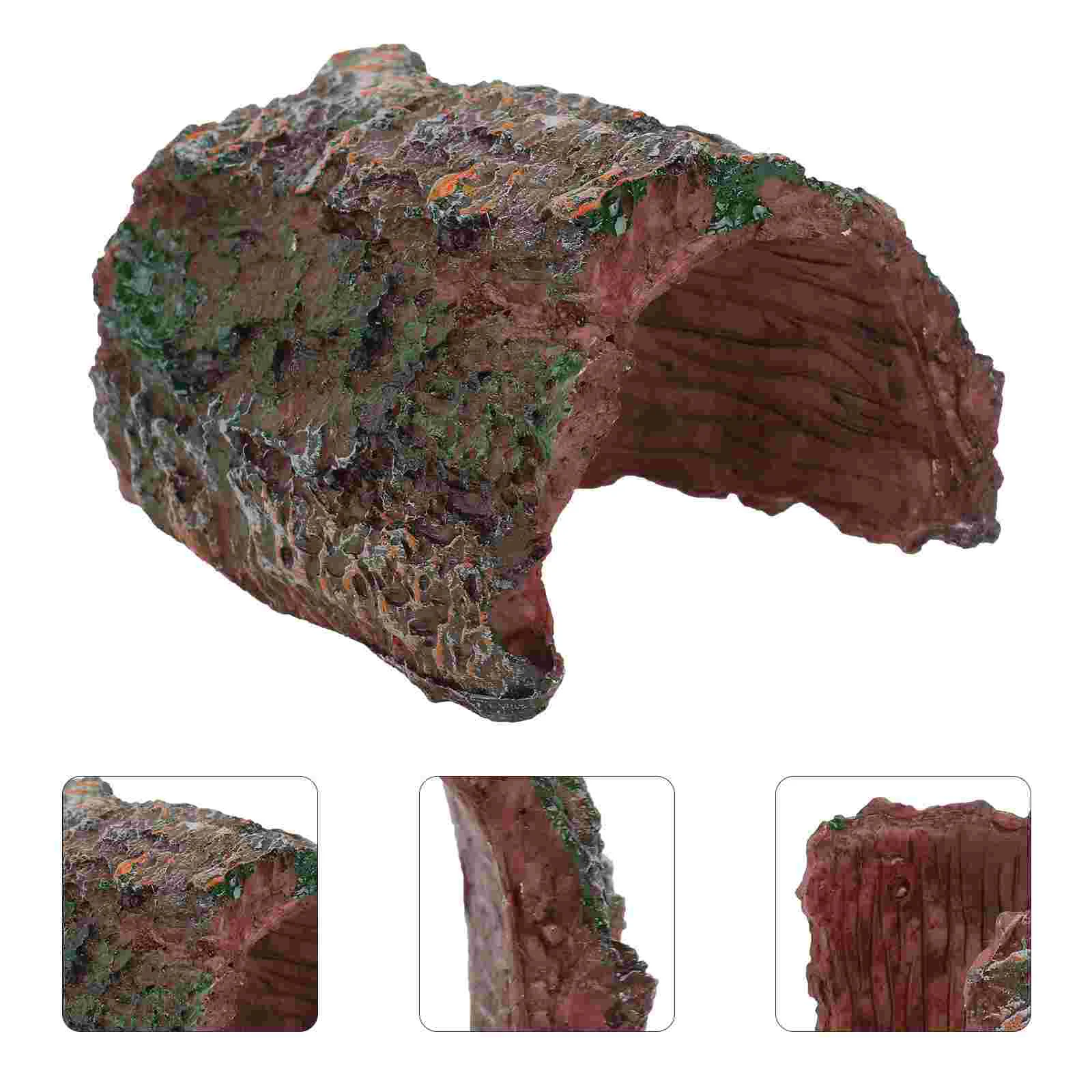 

Bark Bends Habitat Decor Reptile Hideout for Reptiles Tank Decor