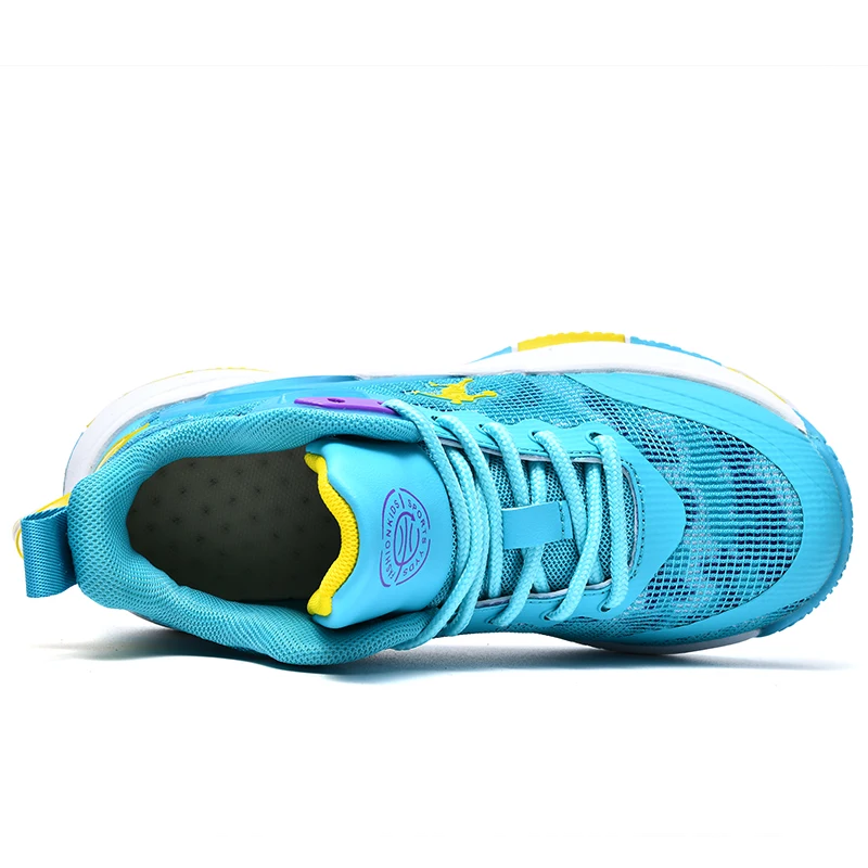 2023 Breathable Kid Sneaker Shoes Boys Mesh Basketball Shoes Fashion Casual Shoes Comfortable Training Shoes for Children