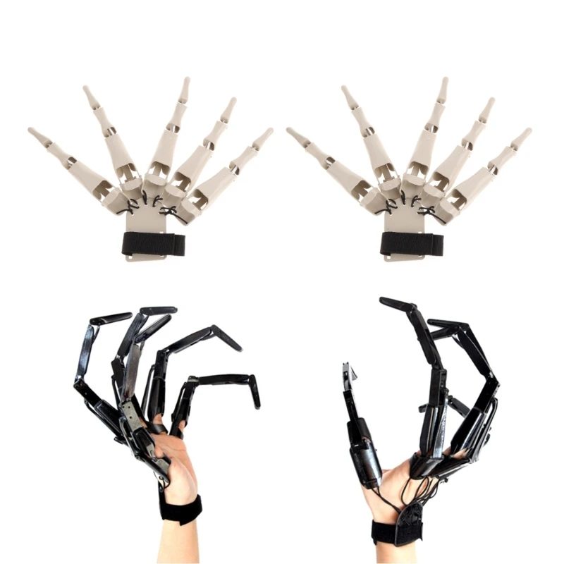 Хэллоуин призрак коготь реквизит шарнирные пальцы искусственный череп орнамент