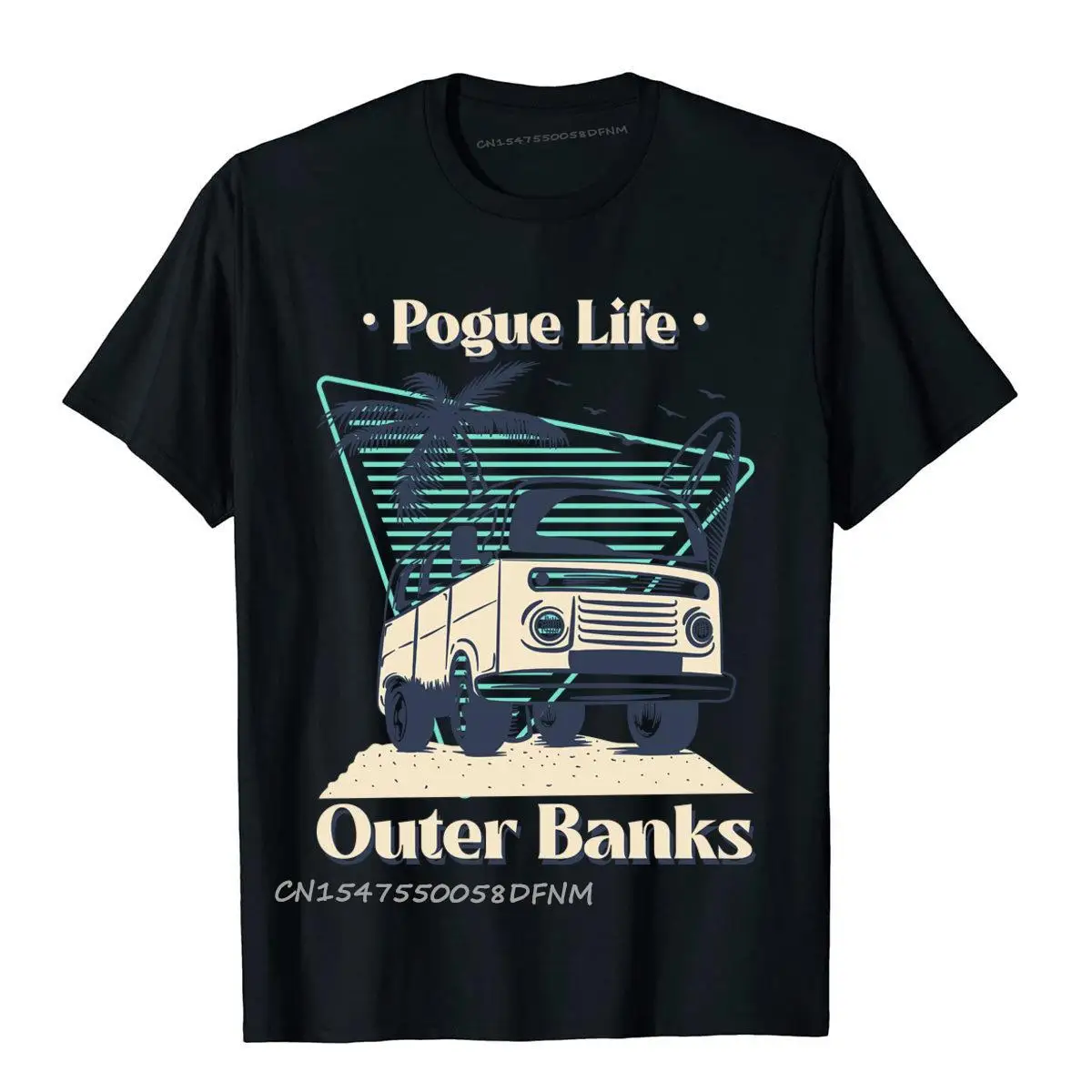 

Design Pogue Life Outer Banks Beach Top T-Shirts Tops Shirts For Men New Arrival Cotton Crazy T Shirt