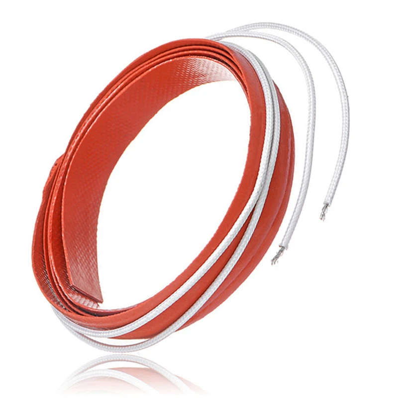 

1m 90W Flexible Silicone Heater Belt Heating Pads For De-icing Windshield Wipers Electric Heater Strap