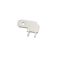 solder lugs connector special 6 3 long flag male terminal pcb