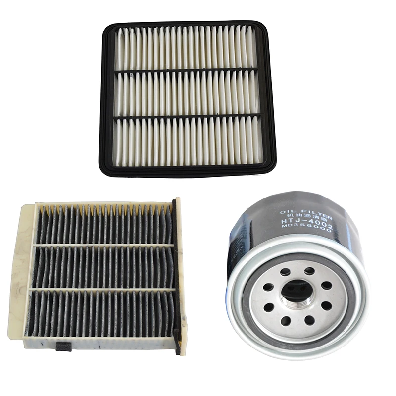 

Car Engine Air Filter Oil Filter Fuel Filter For Leopaard CS7 1.5L PAJEROio Mitsubishi Pajero IO OEM MD404850 MD135737 MR450543