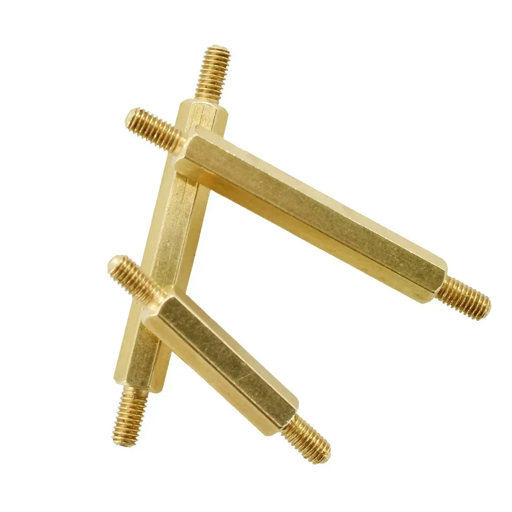 Оптовая продажа M3 M4 шестигранная латунная стойка для материнской платы винты с