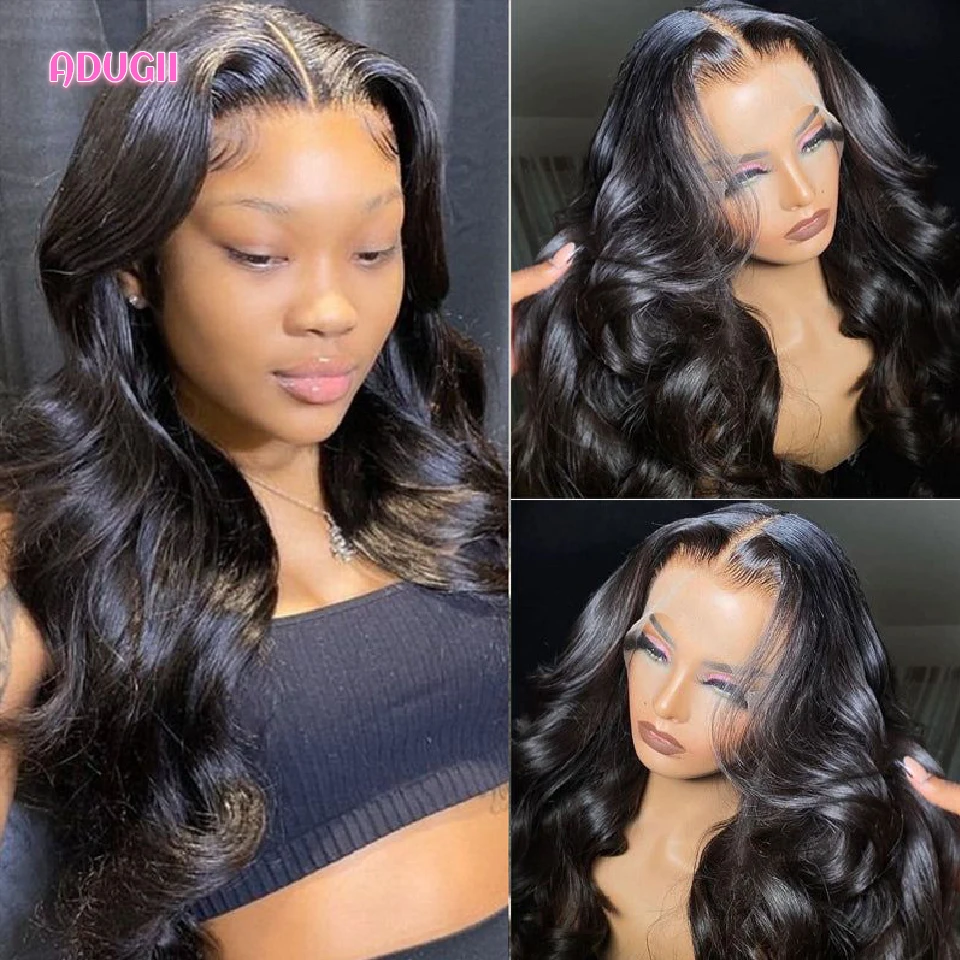 

Body Wave Transparent Lace Front Wigs Human Hair Brazilian Remy Hair Closure Wigs For Black Women 28 30 Inch T Part Lace Wig