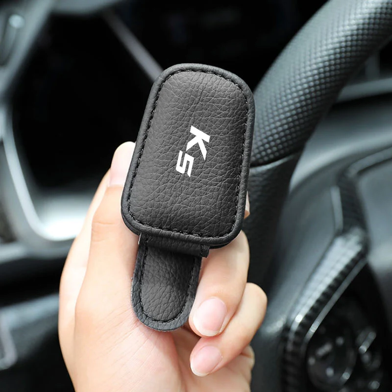 

Автомобильный держатель для солнцезащитных очков для Kia K5, многофункциональный зажим для очков, зажим для купюр, автомобильные аксессуары, автомобильный держатель для очков