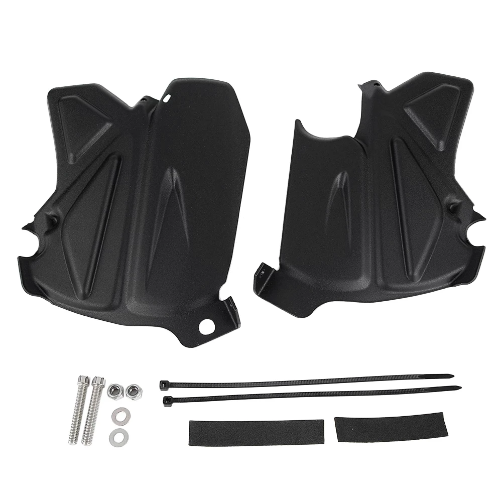 

Motorcycle Rear Passenger Footrest Foot Peg Plate Cover Frame Infill Side Panel Protector for-BMW R1200RT LC 2014-2021