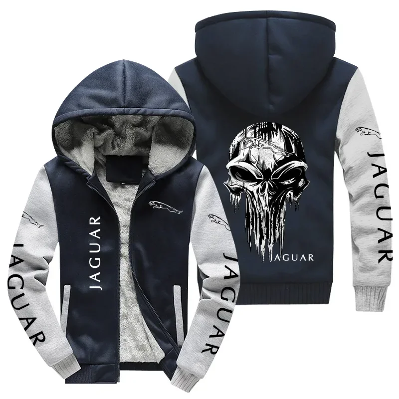 Гоночный костюм F1 с логотипом Jaguar мотоциклетный мужская толстовка пальто свитер