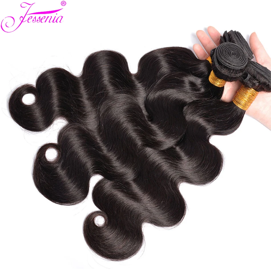 12 а перуанские необработанные девственные пучки с застежкой Bodywave 100%