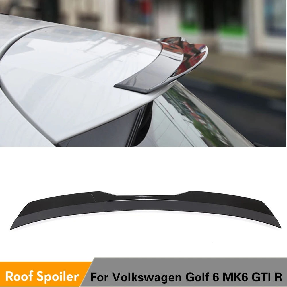 

ABS Rear Roof Spoiler Boot Lip Wing Spoiler For Volkswagen Golf 6 GTI R20 2009 - 2013 Window Spoiler Lid Trunk Wings Kits
