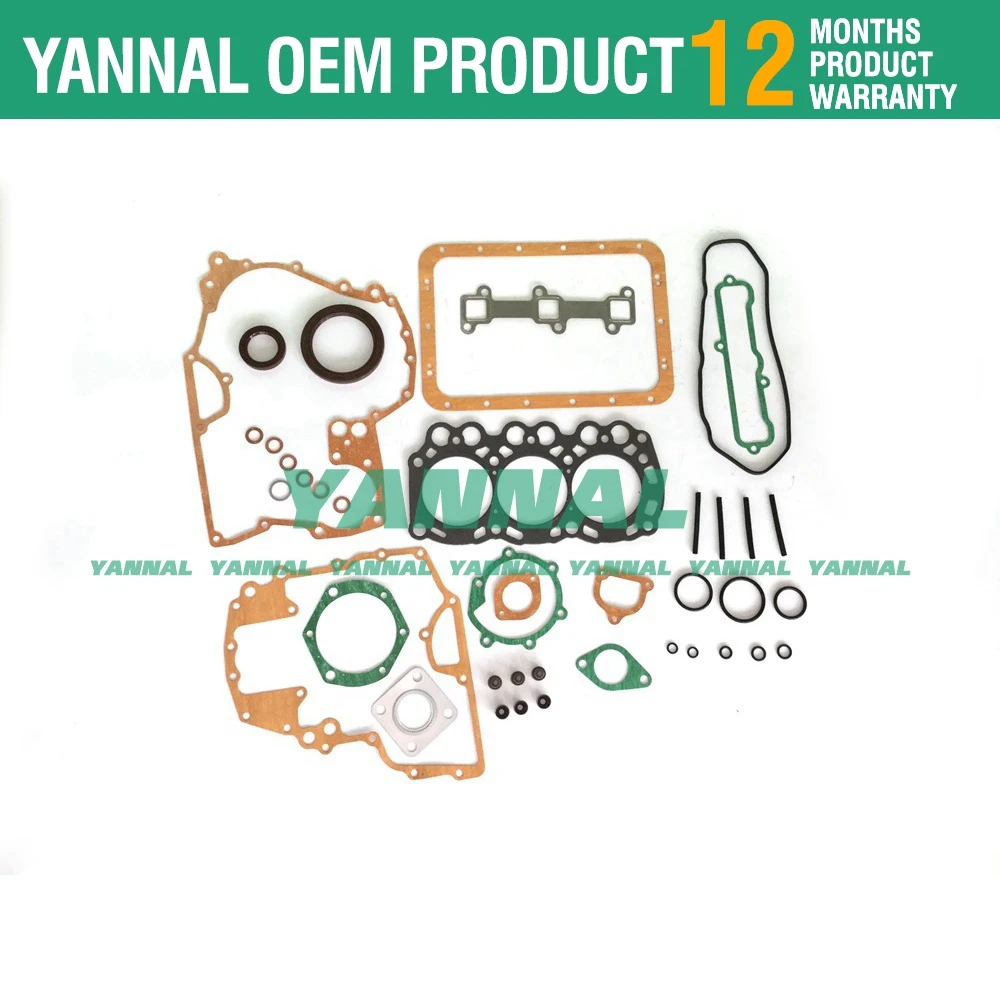 Для Mitsubishi L3E полный комплект прокладок для капитального ремонта головки