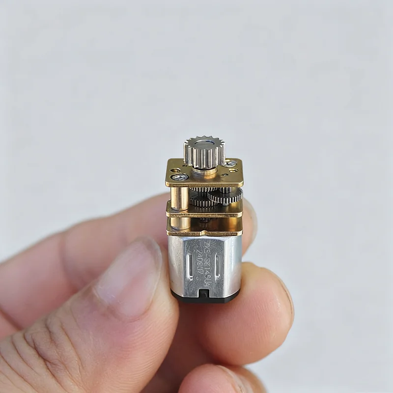 

Цельнометаллический мотор-редуктор Micro N10, 3 В-6 В постоянного тока, 3,7 В, 40 об/мин, медленная скорость, мини-двигатель с металлической коробкой передач, 17 зубьев для 3D-печати, ручка-робот