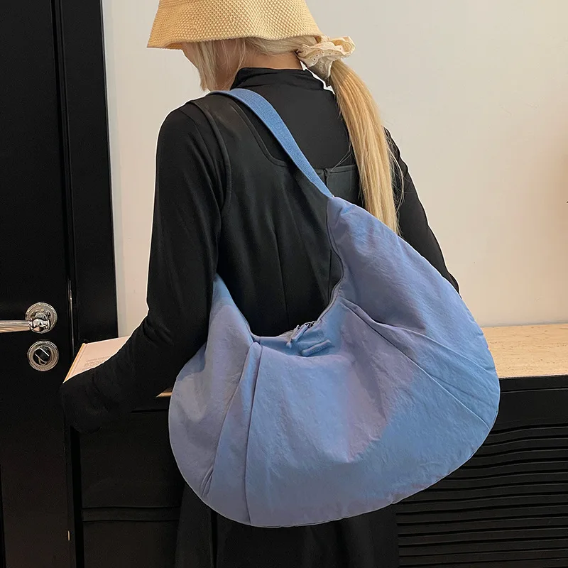 Нейлоновая сумка через плечо для женщин сумка-мессенджер легкие сумки-бродяги