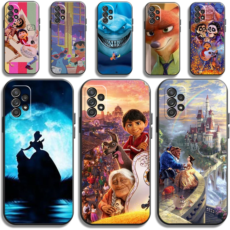 

2022 Disney Cartoon Phone Cases For Samsung Galaxy A22 5G A31 A72 A52 A71 A51 5G A42 5G A20 A21 A22 4G A22 5G A20 A32 5G A11