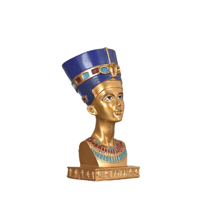 Украшение для дома Queen персонаж из смолы подарок голова Клеопатры портрет Египет
