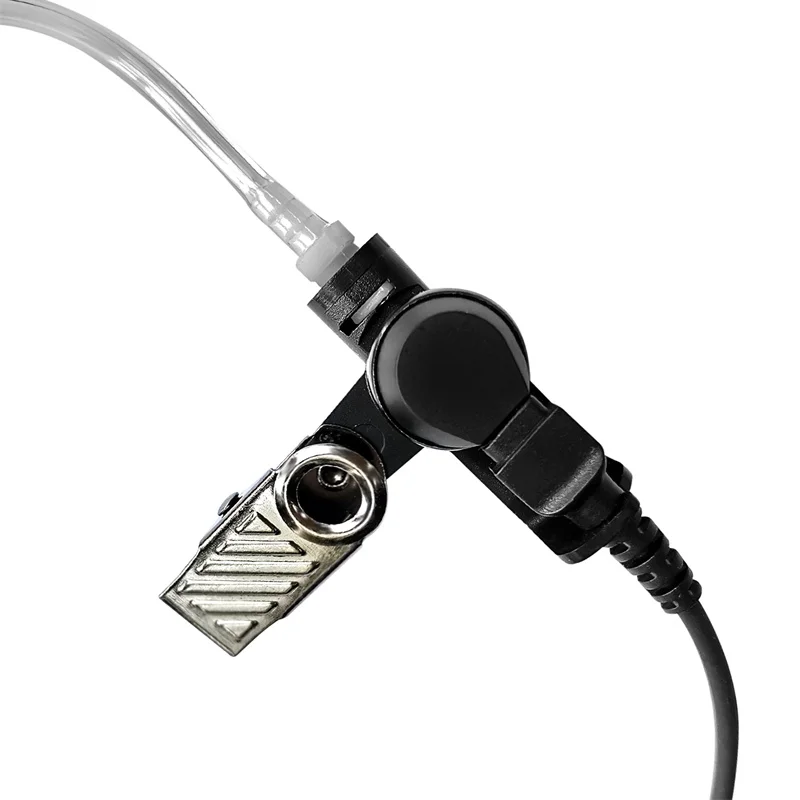 XTS2500 Earpiece for Motorola Radio XTS5000 XTS3000 Walkie Talkie with Acoustic Tube and Mic&PTT Surveillance Headset