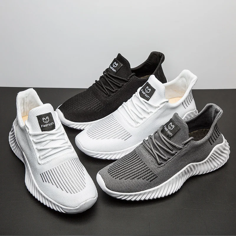 Shoes Men High Quality Man Sneakers Breathable White Fashion Gym Casual Light Walking Footwear tenis masculino Zapatillas Hombre