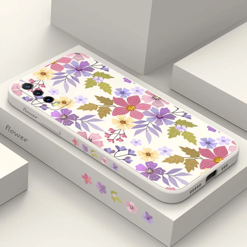 

Flower Pattern Case For VIVO Y20 Y20i Y20S Y30 Y33T Y35 Y76 Y22 Y11 Y12 Y12S Y15 Y21 Y21T V25E V25 V23 V23E V21 V20 Pro 4G 5G