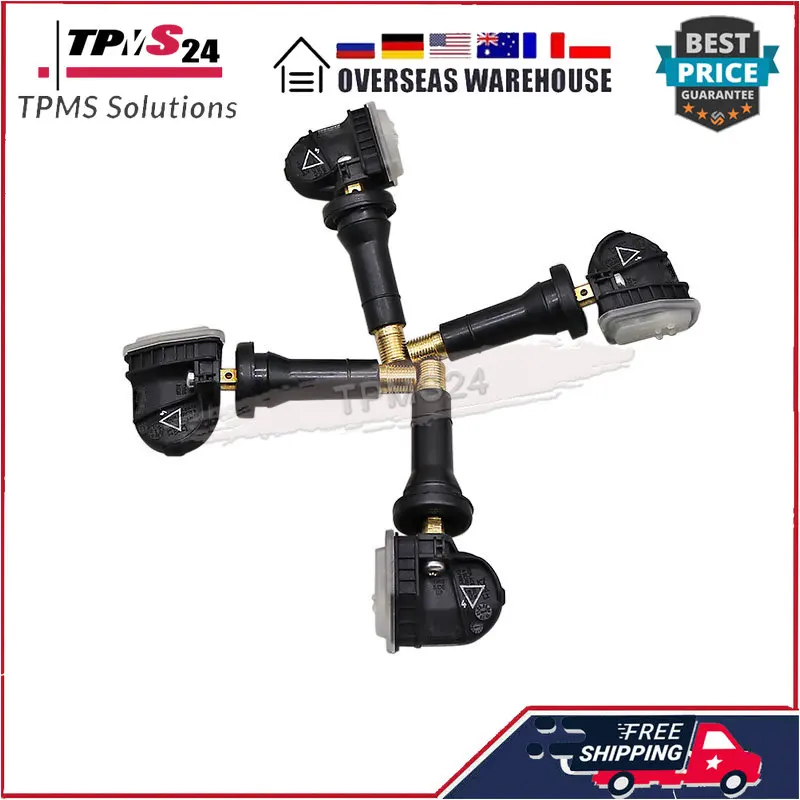 4X для Opel Ampera-E Antara (L-A) Karl Mokka (J-A) Vauxhall Viva Cadillac CT6 Датчик TPMS 433 МГц 13522629 13540602 13544442
