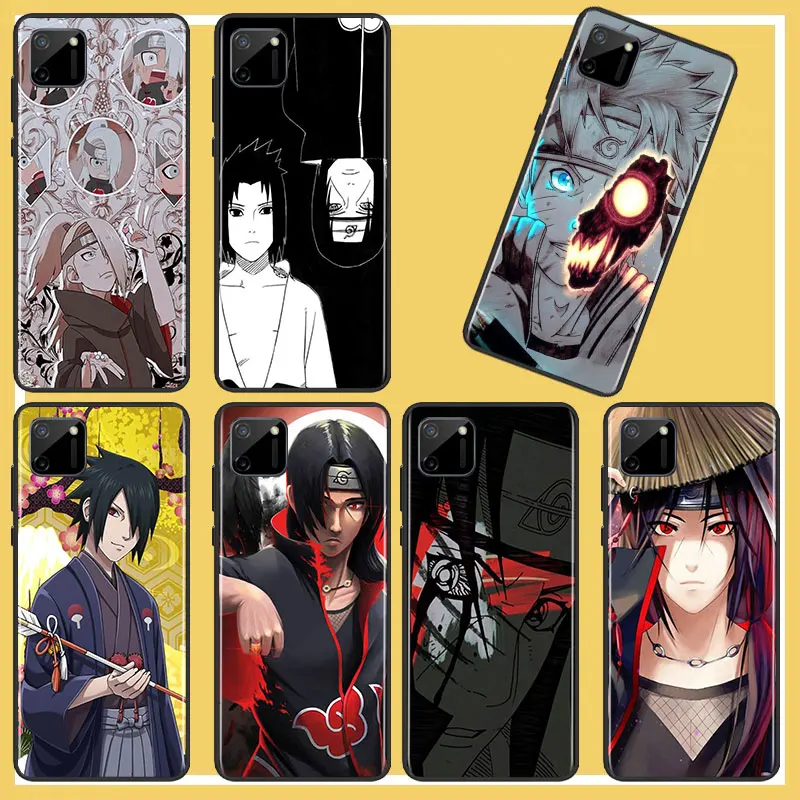 

Naruto Akatsuki Anime Fitted Phone Case For OPPO Find X2 X3 X5 Pro Lite Neo 5G Reno 4 5 6 7 Lite Z 4G 5G Pro SE Black luxury