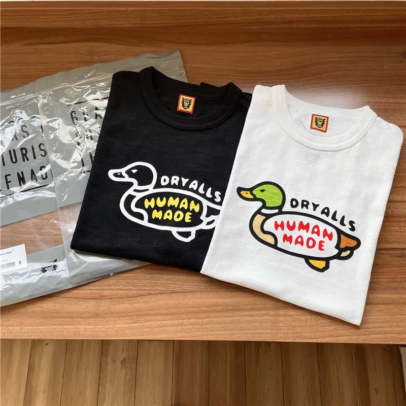 

Футболка Мужская/женская с коротким рукавом, модная тенниска из натурального меха утка, сухая майка в винтажном стиле, рубашка в стиле 1:1, ул...