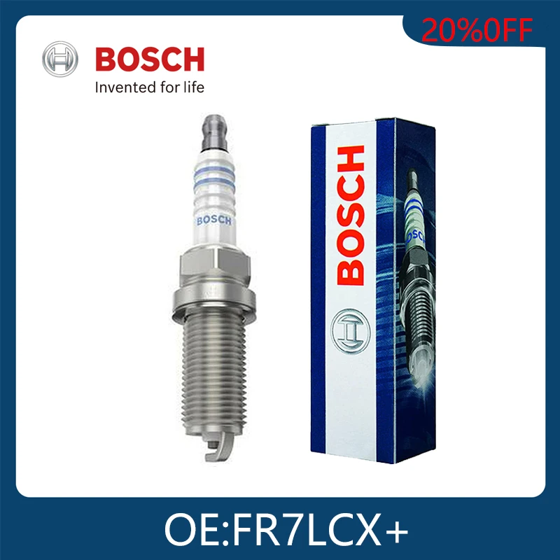 

BOSCH Original Genuine Ignition System Spark Plugs 0242236542 FR7LCX+ Car Candles Tool For Honda Accord Civic Odyssey Auto Parts