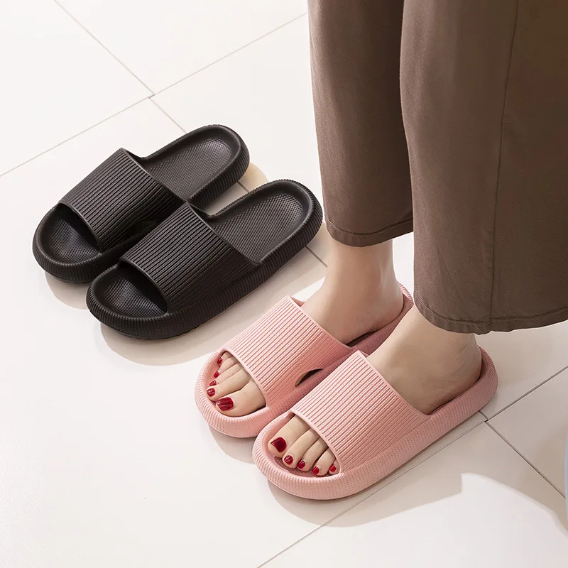 Summer Beach Thick Platform Slipper Women Korean Eva Slippers for Home Flip Flops Ladies Fashion Soft Sole Cloud Sandals New