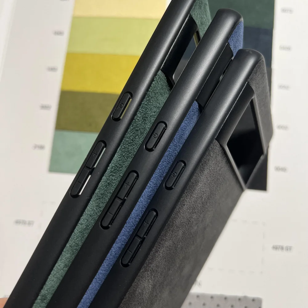 YMW ALCANTARA Case for Google Pixel 7 Pro 6A 6pro 5G Luxury Sportscar Interior Same Leather Protection Back Cover