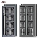 Набор отверток QUK 2563 в 1, прецизионные шлицевые крестовые биты для отверток, магнитный комплект, бытовые ремонтные инструменты для телефона и компьютера