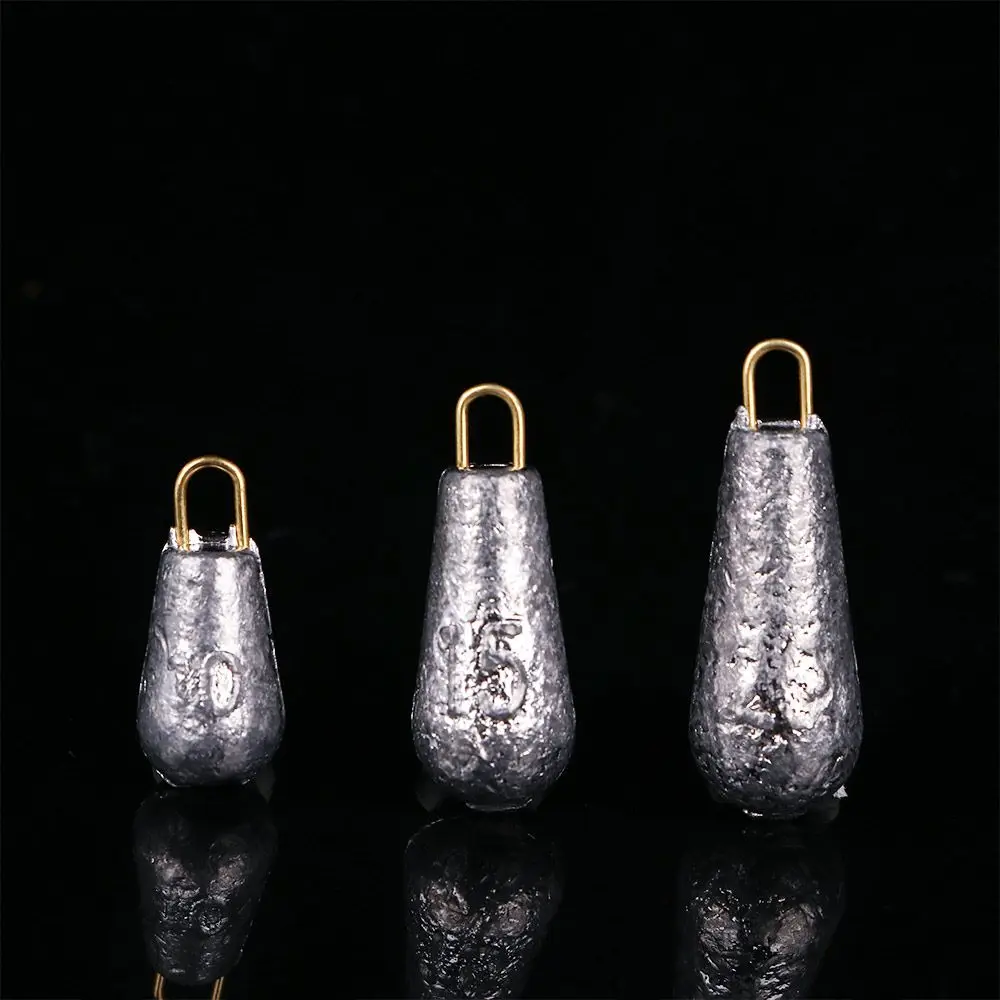 

Water Droplets Tackle Sinking Bait Solid Angling Gear Lead Sinker Sinkers Fishing Beads