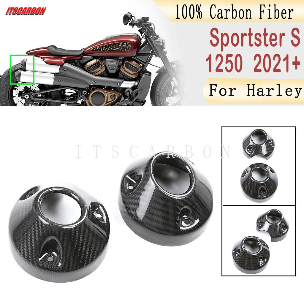 Для Harley Sportster S RH 1250 1250S 2021 2022 2023 маленький выхлопной обтекатель комплекты частей