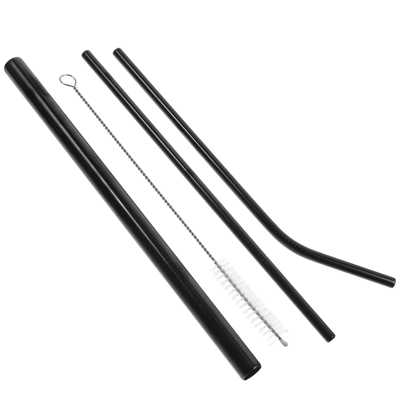 

Straws Brush Cleaner Drinkingcleaning Metal Tube Tumblertea Reusable Pipe Wide Waterparty Bottle