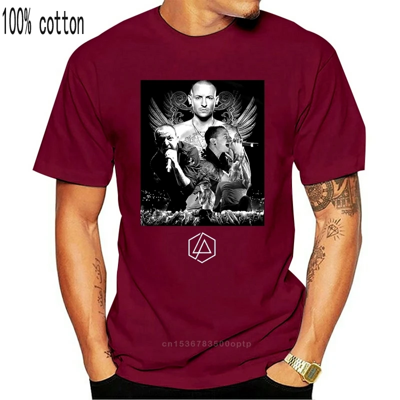 

Мужская футболка с коротким рукавом New Chester Bennington 1Linkin88 Park