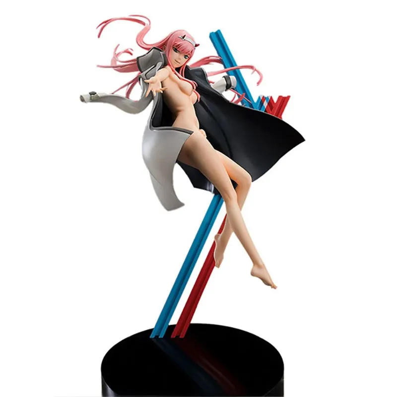 

34CM Darling in the FRANXX Anime Figure 1/7 Scale Zero Two Action Figure PVC Zero Two Figurine Adult Collection Model Toys