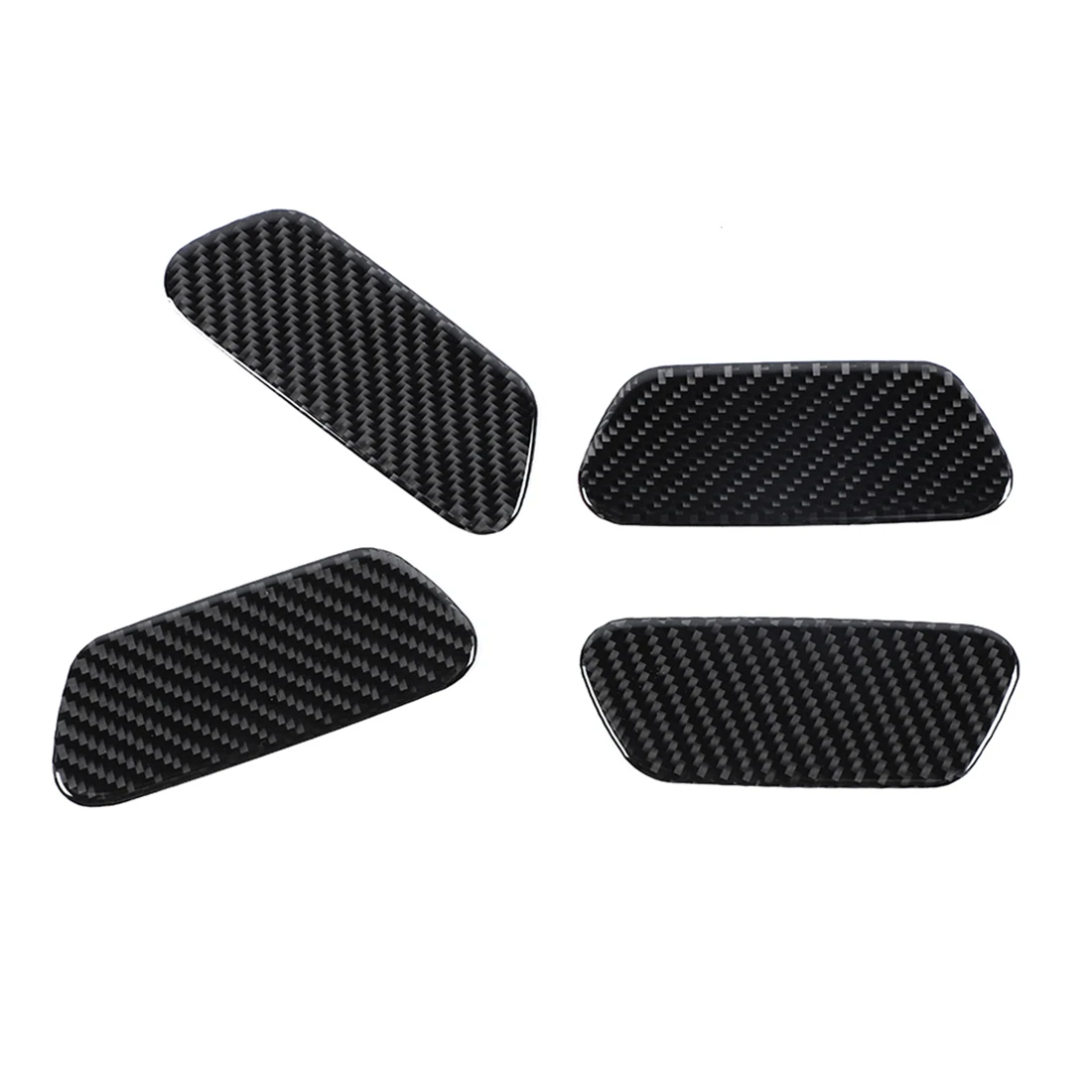 

Декоративные наклейки для внутренней двери автомобиля, Накладка для Dodge RAM 1500 2018-2022, аксессуары, углеродное волокно