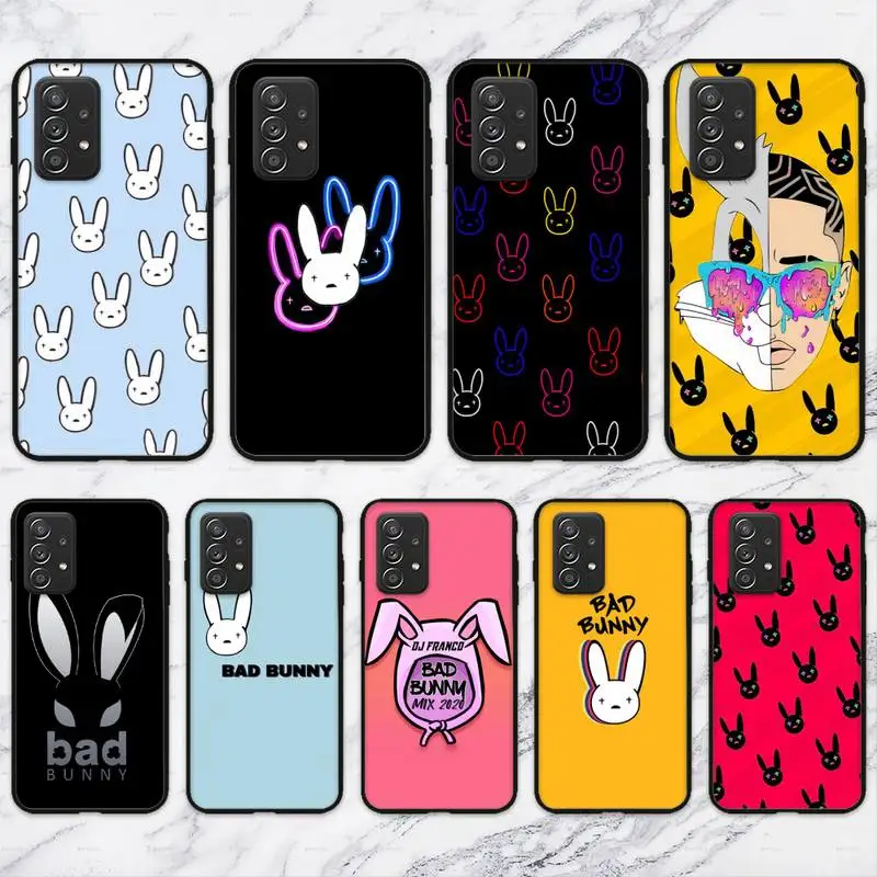 

Anime Bad Bunny Phone Case For Samsung Galaxy A02 A12 A21 A22 A32 A41 A42 A51 A71 A72 Shell