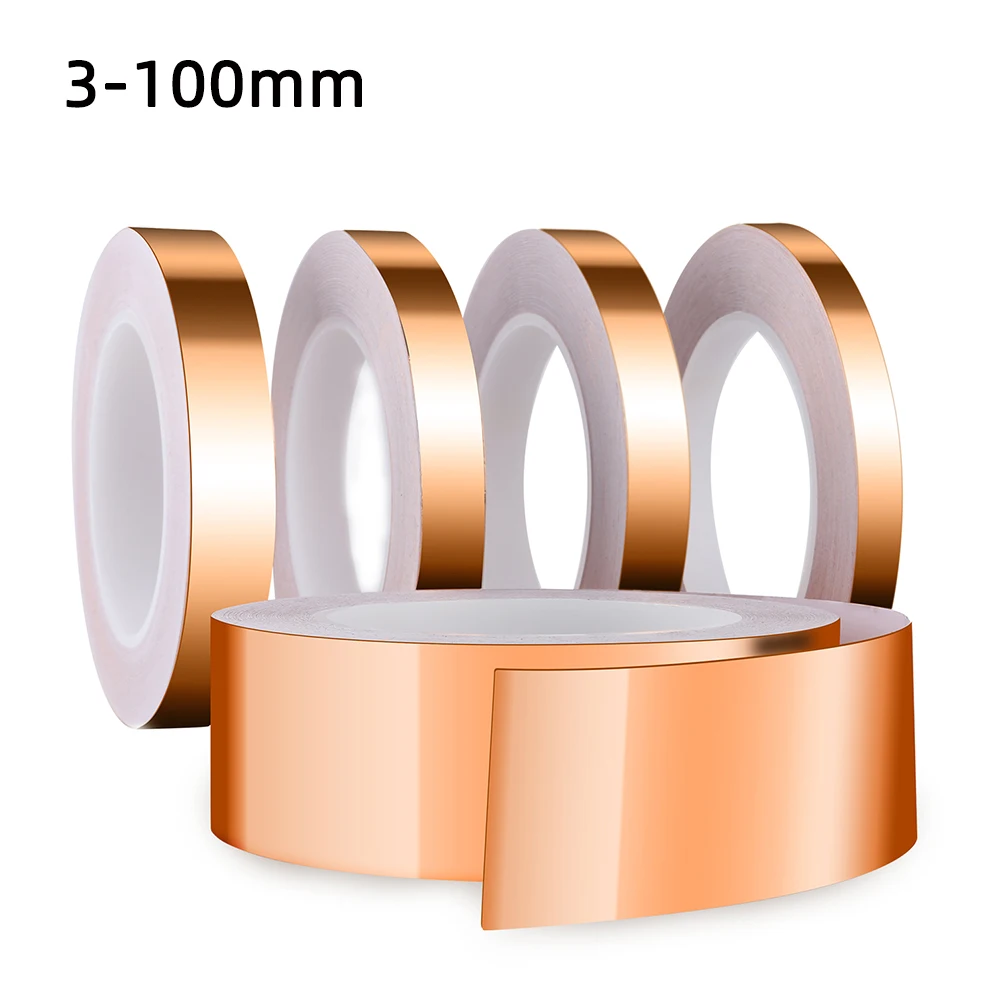 

Лента из медной фольги, 40 метров, 50/40/30/20/10 мм