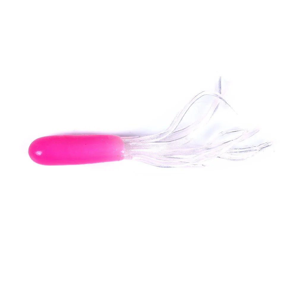 

Bionic Bait 4.5cm-0.6g Lead Hook Simulation Octopus Tube Worm Goods For Fishing Fishing Gear Soft Bait Silicone Luya Bait