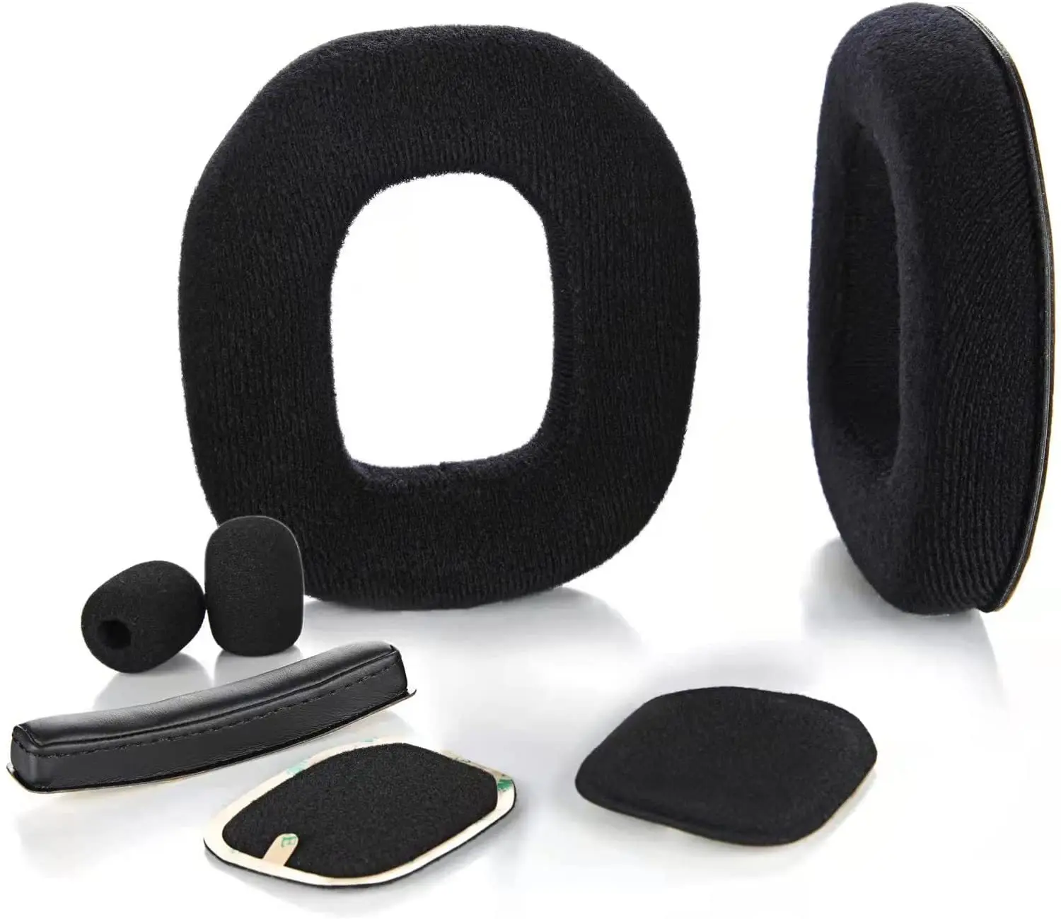 Фото Сменные амбушюры, подходящие для наушников Logitech Astro A50 A10 A20 A40, кожаные наушники с бархатным рукавом, повязка на голову, луч №1