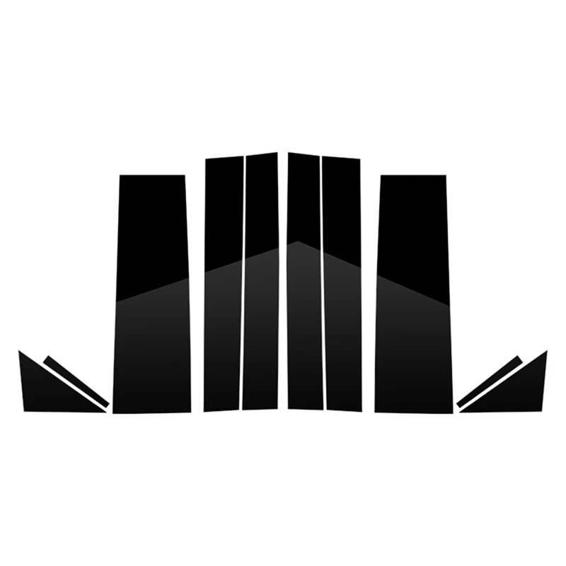 

10 шт., декоративные наклейки на Автомобильные стойки и двери