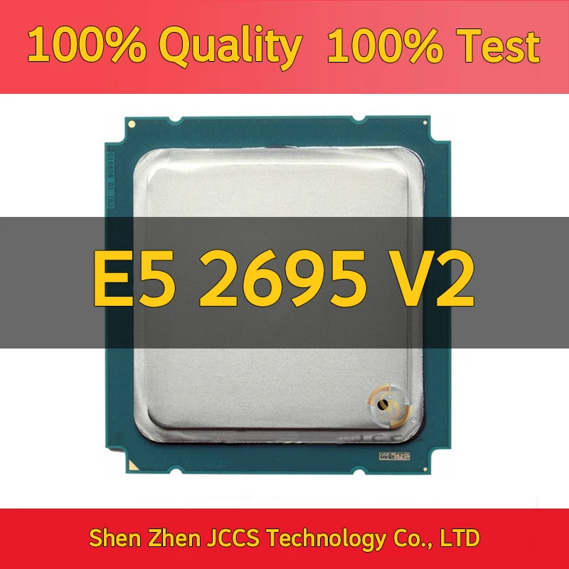 

Used Xeon E5 2695 V2 Processor 2.4GHz 30M Cache LGA 2011 SR1BA server CPU