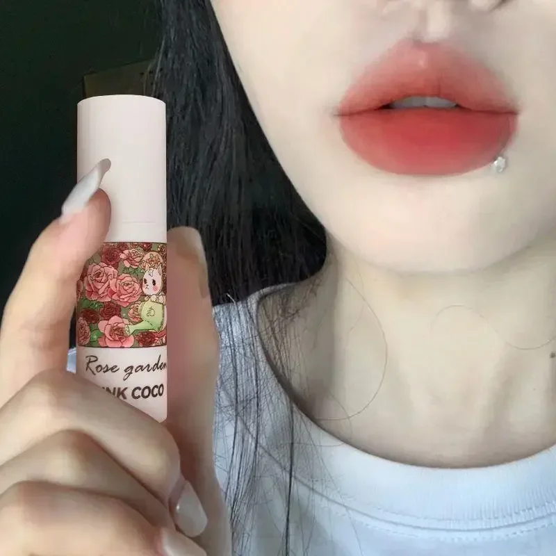 Матовая жидкая губная помада Rose Garden водостойкий нюдовый блеск для губ стойкий