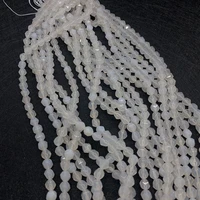 white agate loose beads faceted natural stone 6810mm jewelry accessories diy making bracelet necklace earring beaded charms