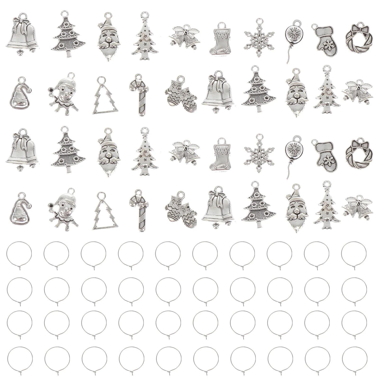 

1 Набор, подвески в виде кольца